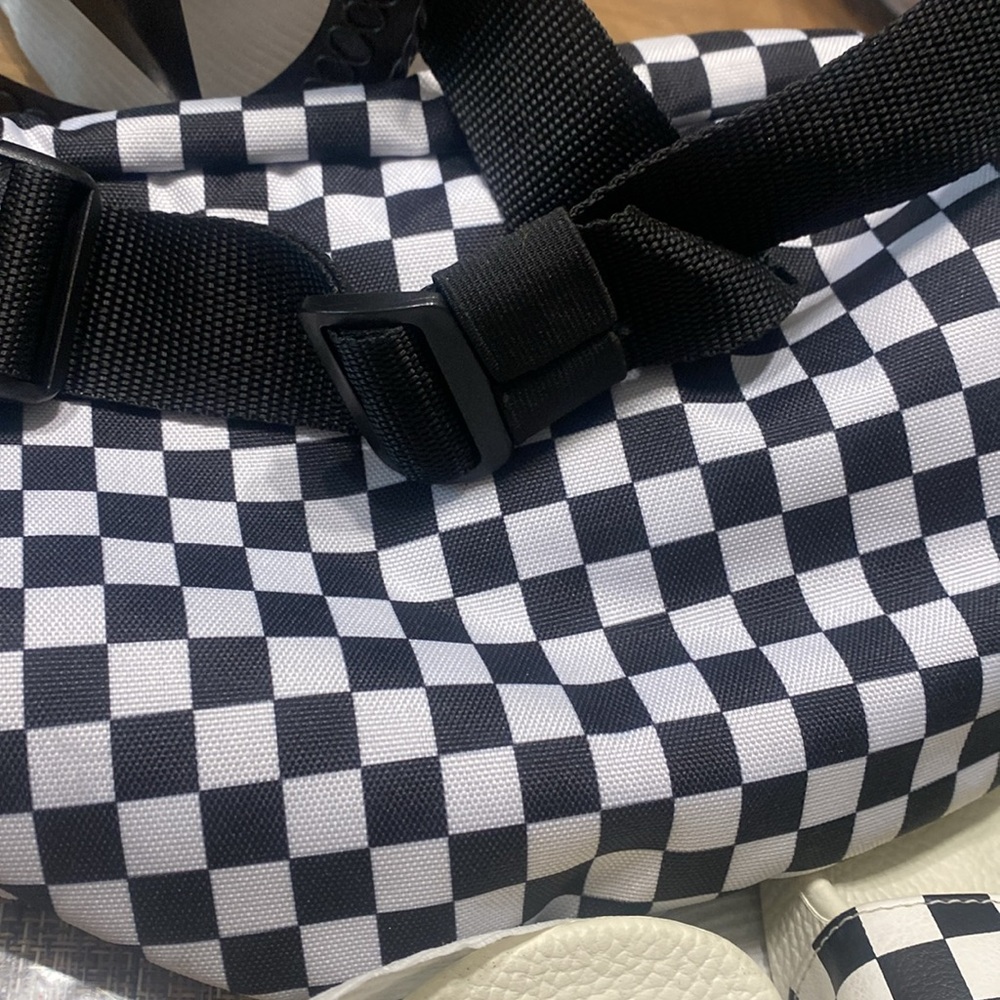 Vans Checkered Slides and Fanny Pack Set - Picture 7 of 7